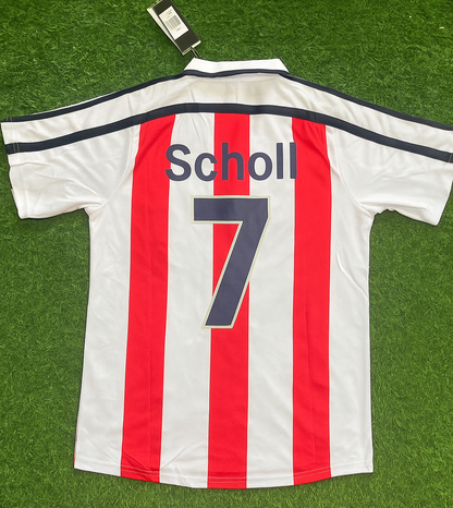 Mehmet Scholl Bayern Munich 2000 2001 Trikot Kit Jersey Soccer Shirt