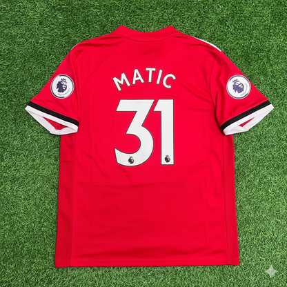 Nemanja Matic Manchester United 2017/2018 Football Jersey