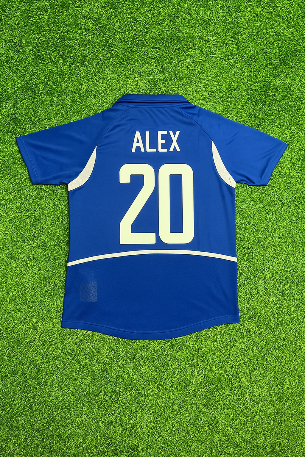 Alex de Souza Brazil 2002 World Cup Retro Football Jersey Kit