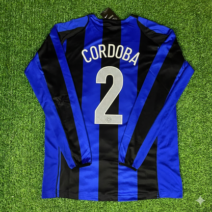 Maillot de football rétro Ivan Cordoba Inter Milan 2004-05