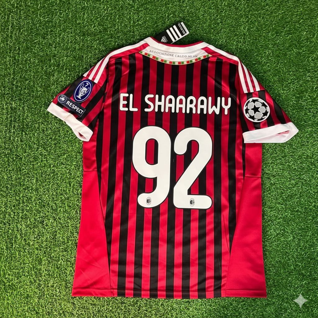 Stephen El Shaarawy 92 - Maillot domicile rétro AC Milan 2011/12