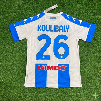 Kalidou Koulibaly Napoli 2020/2021 Home Football Jersey Kit