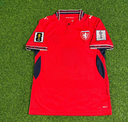 Adam Hložek #9 Czech Republic Czechia 2026 World Cup Football Jersey