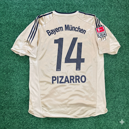 Claudio Pizarro Bayern München 2004/05 Retro Golden Fußballtrikot Set
