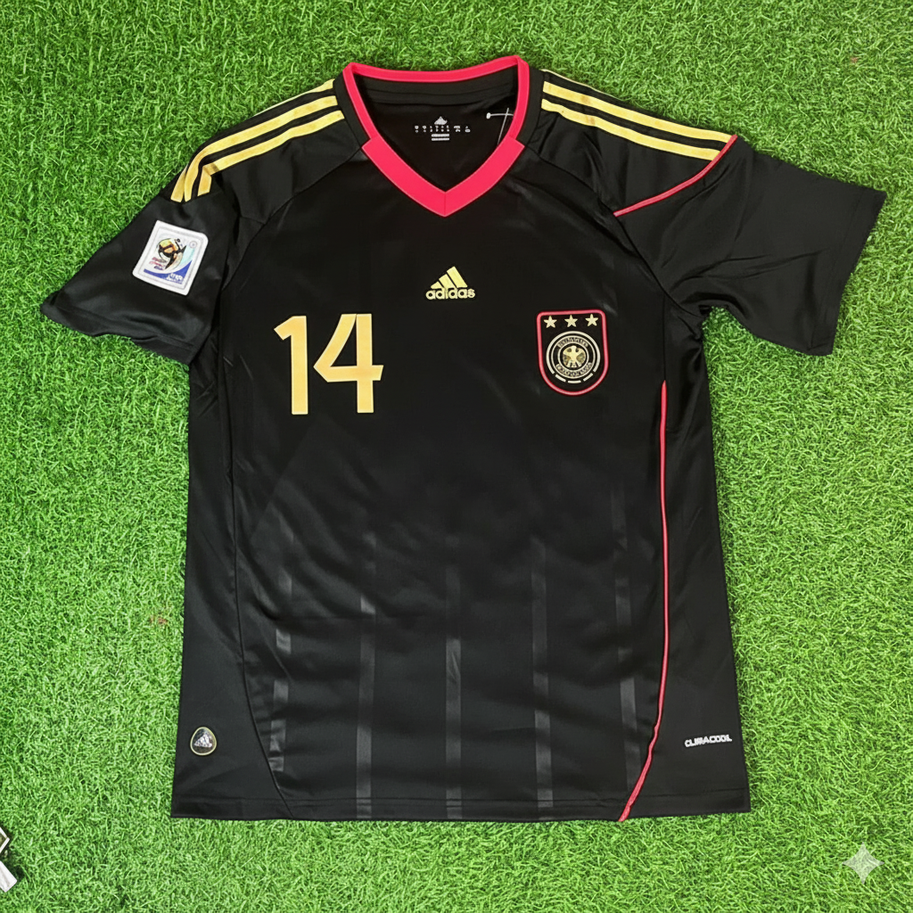 Mario Götze - Germany Deutschland 2010 World Cup Black Jersey Trikot