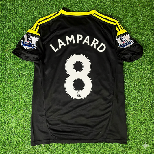 Frank Lampard Chelsea 2012 2013 Black Blue Retro Kit Jersey Trikot Maglia Maillot Soccer Shirtı