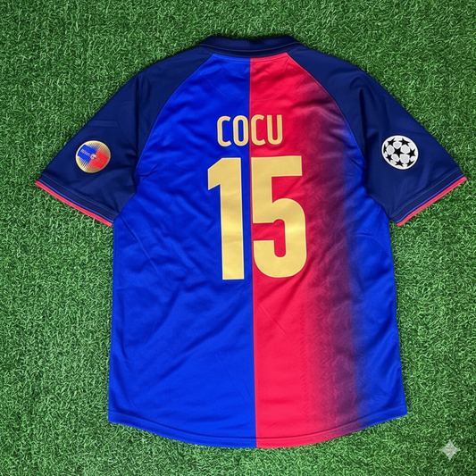 Phillip Cocu – Barcelona 1998/1999 Retro-Trikot – | Trikot | Maillot-Fußballtrikot
