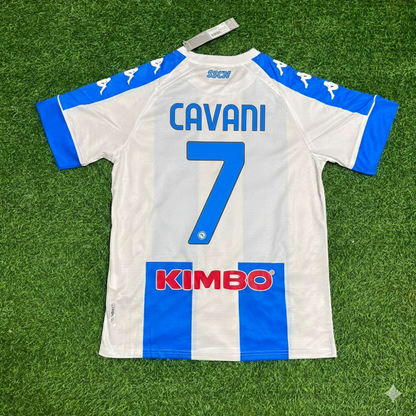 Edinson Cavani Napoli 2020/2021 Home Football Jersey Kit