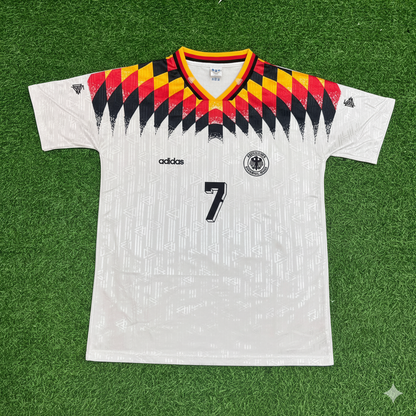 Andreas Möller Deutschland 1994 Weltmeisterschaft Retro Football Jersey Kit