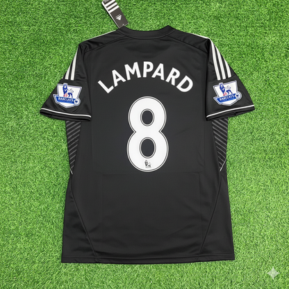 Frank Lampard Chelsea 2013-14 Black Retro Football Jersey Kit