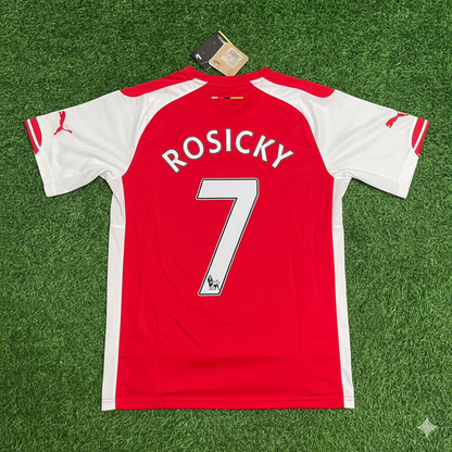 Tomas Rosicky Arsenal 2014/2015 Home Football Jersey Kit