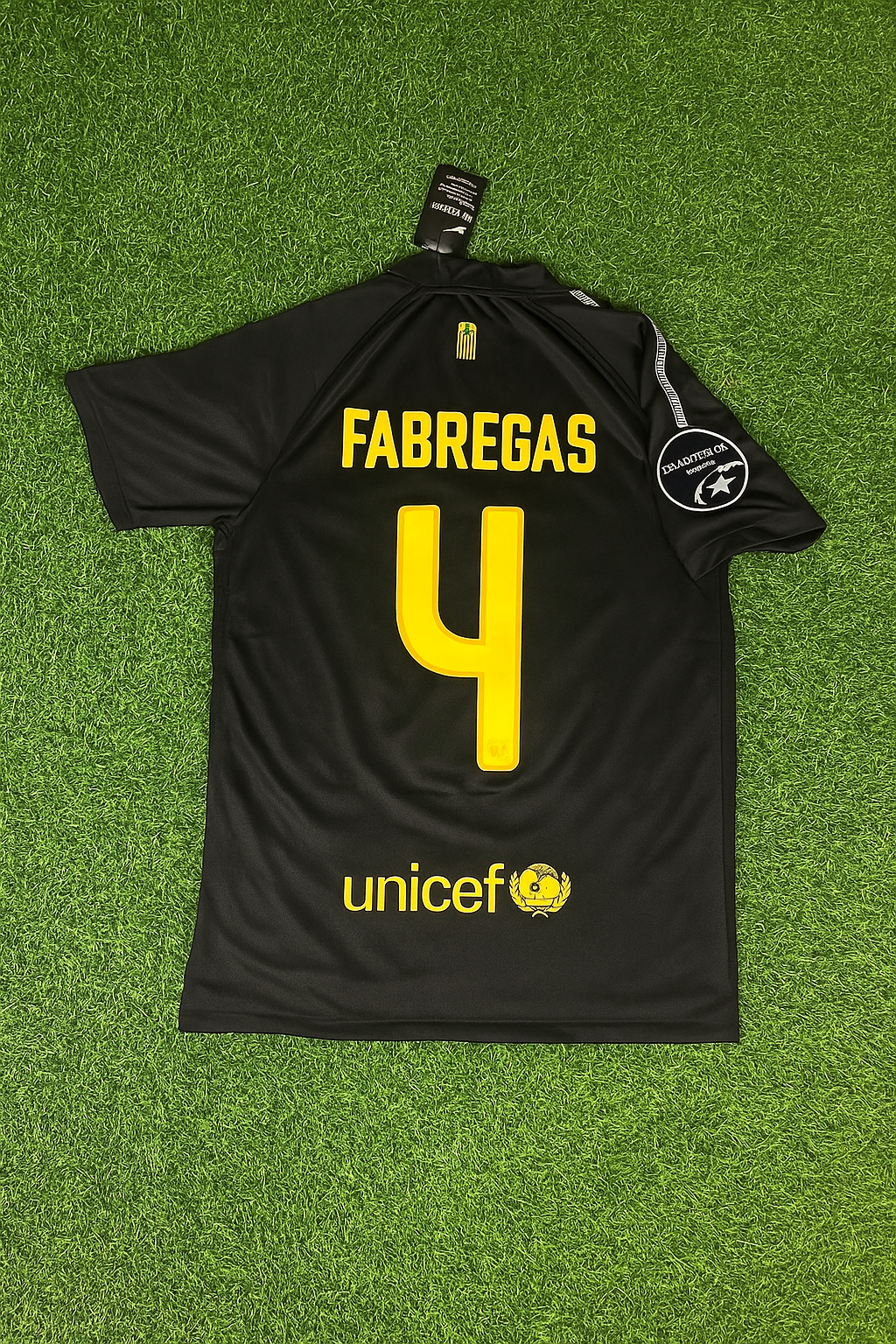 Cesc Fabregas Black Barcelona 2011/12 Retro Kit Shirt Jersey Trikot Maglia