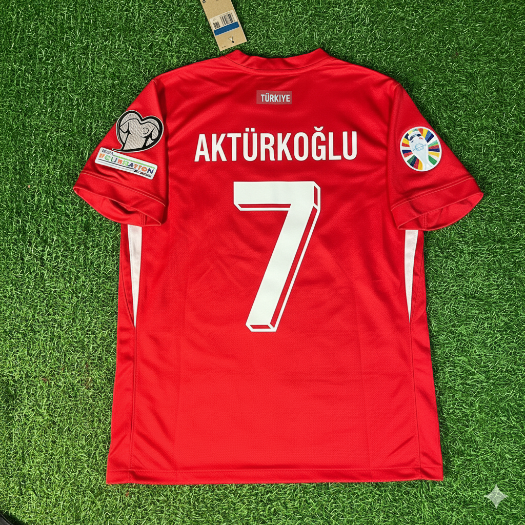 Kerem Aktürkoğlu Turkey Turkiye Jersey Trikot Maillot Maglia