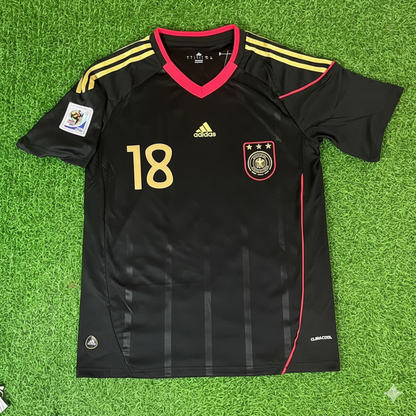 Mario Gomez - Germany Deutschland 2010 World Cup Black Jersey Trikot