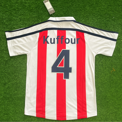 Samuel Kuffour Bayern Munich 2000 2001 Trikot Kit Jersey Soccer Shirt