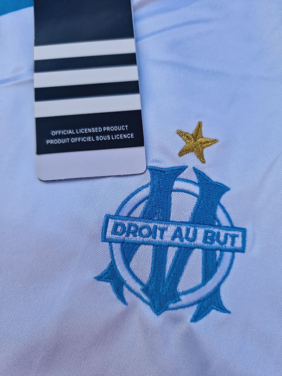 Olympique Marseille Didier Drogba 2003-04  Home No.11 Ligue 1 OM Football Jersey Maillot Henry
