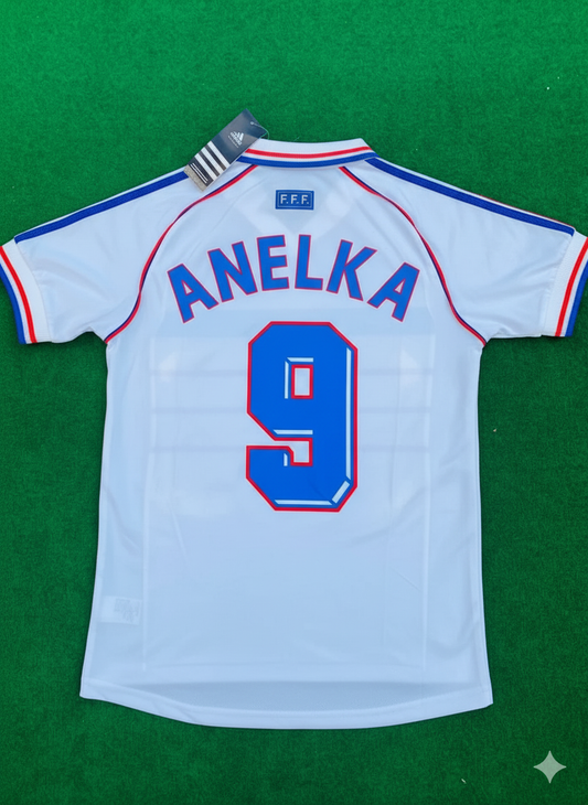 Nicolas Anelka France 1998 World Cup Retro Jersey Maillot Trikot