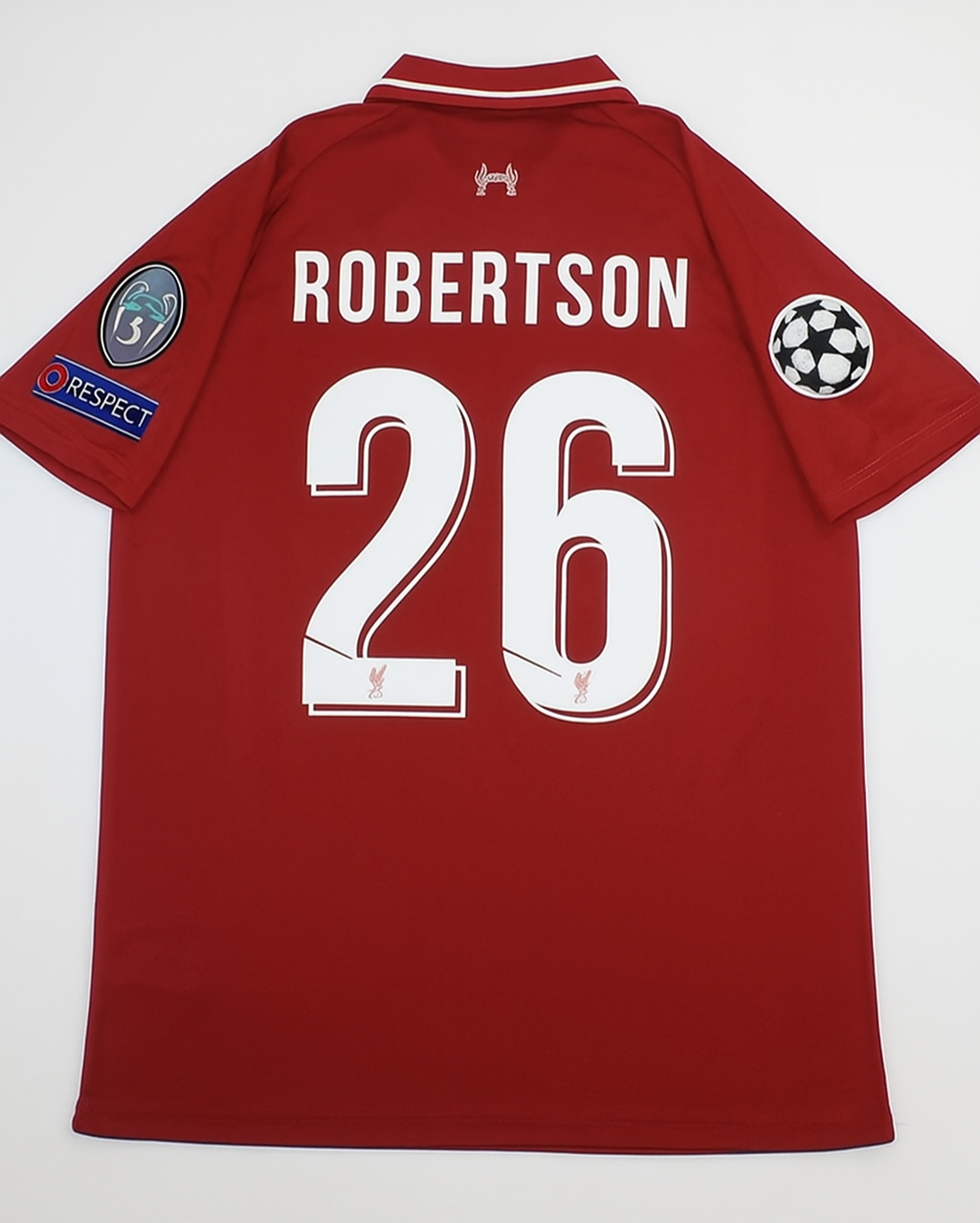 Andrew Robertson Liverpool 2019 CL Final Retro Kit Jersey Trikot Maillot Maglia