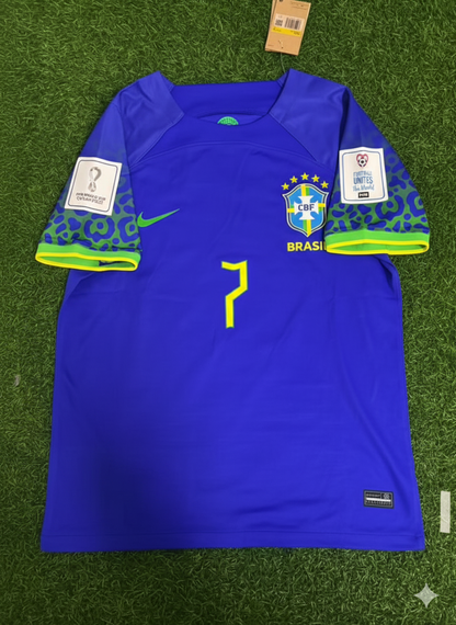 Adriano Brazil Retro Football Jersey