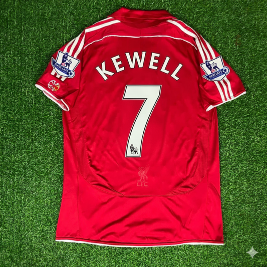 Harry Kewell Liverpool 2007/08 Premier League Jersey Trikot Maillot