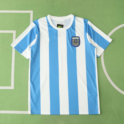 Argentina 1986 Season Home Retro Jersey Trikot Soccer Shirt