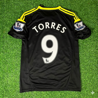 Fernando Torres Chelsea 2012 2013 Black Blue Retro Kit Jersey Trikot Maglia Maillot Soccer Shirtı