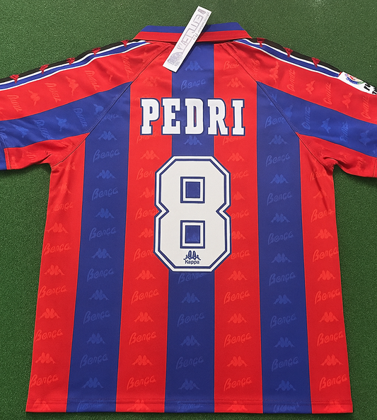 Pedri Barcelona 1996 1997 Retro-Trikot