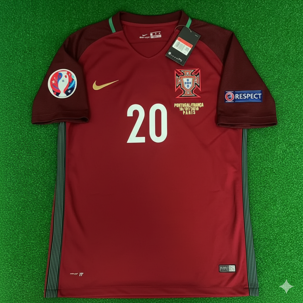 Ricardo Quaresma Portugal EURO 2016 Final Retro Jersey Trikot Maglia