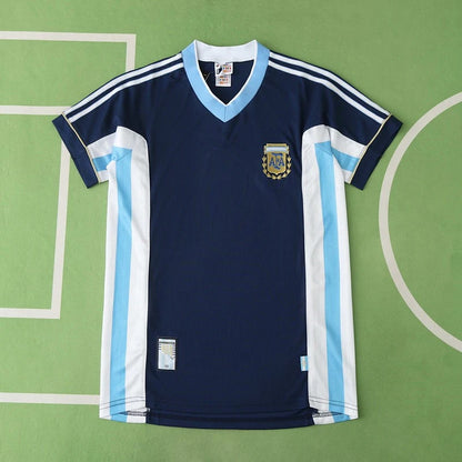 Argentina 1988 Season Away Retro Jersey Trikot Soccer Shirt
