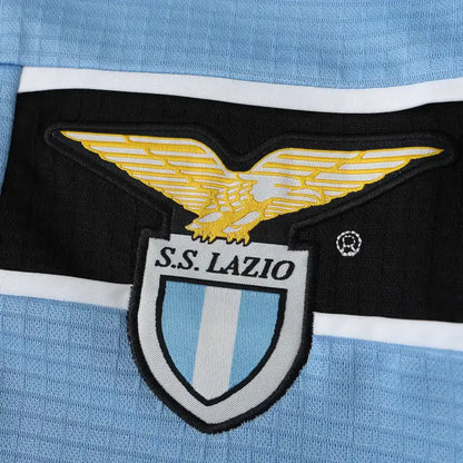 S.S Lazio 98/99 Season Home Blue Retro Jersey Trikot Soccer Shirt