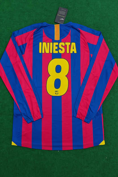 Andres Iniesta Barcelona 2014 Retro Jersey