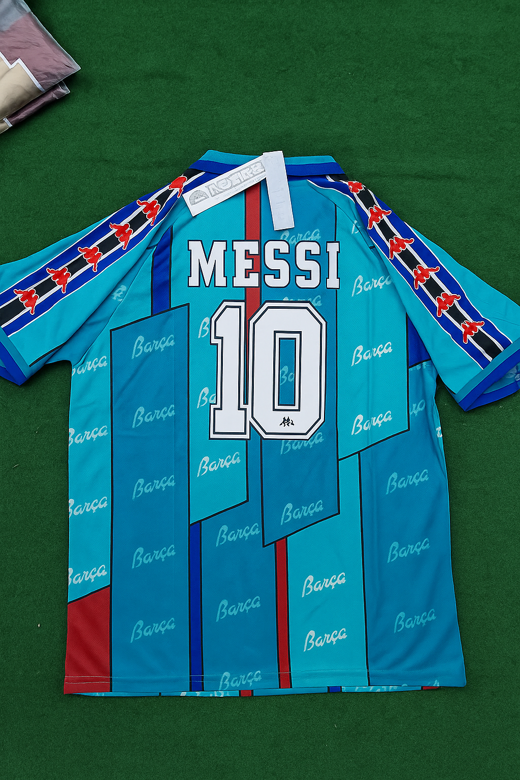 Lionel Messi Barcelona 1996 1997 Retro Football Jersey