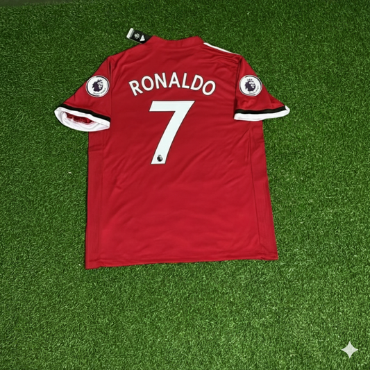 Cristiano Ronaldo Manchester United Rotes Retro-Fußballtrikot