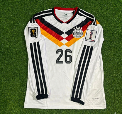 Deniz Undav #26 Germany 2026 World Cup Long Sleeve Home Football Jersey Kit