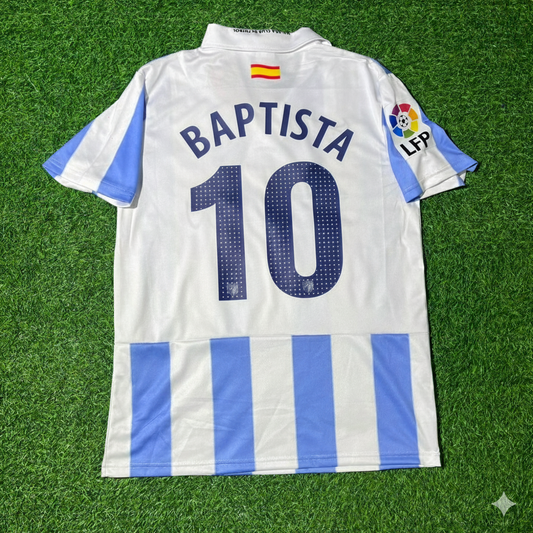 Julio Baptista Málaga CF 2012/13 Retro Home Football Jersey Kit