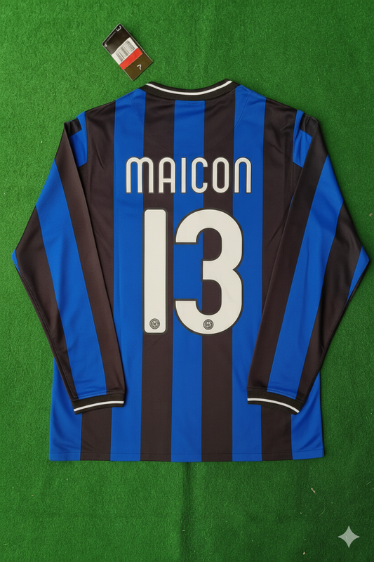 Maillot de football Maicon - Inter 2010 Champions League Final Jersey Trikot Maillot Maglia
