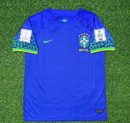 Antony 19 Brazil 2022 World Cup Football Jersey