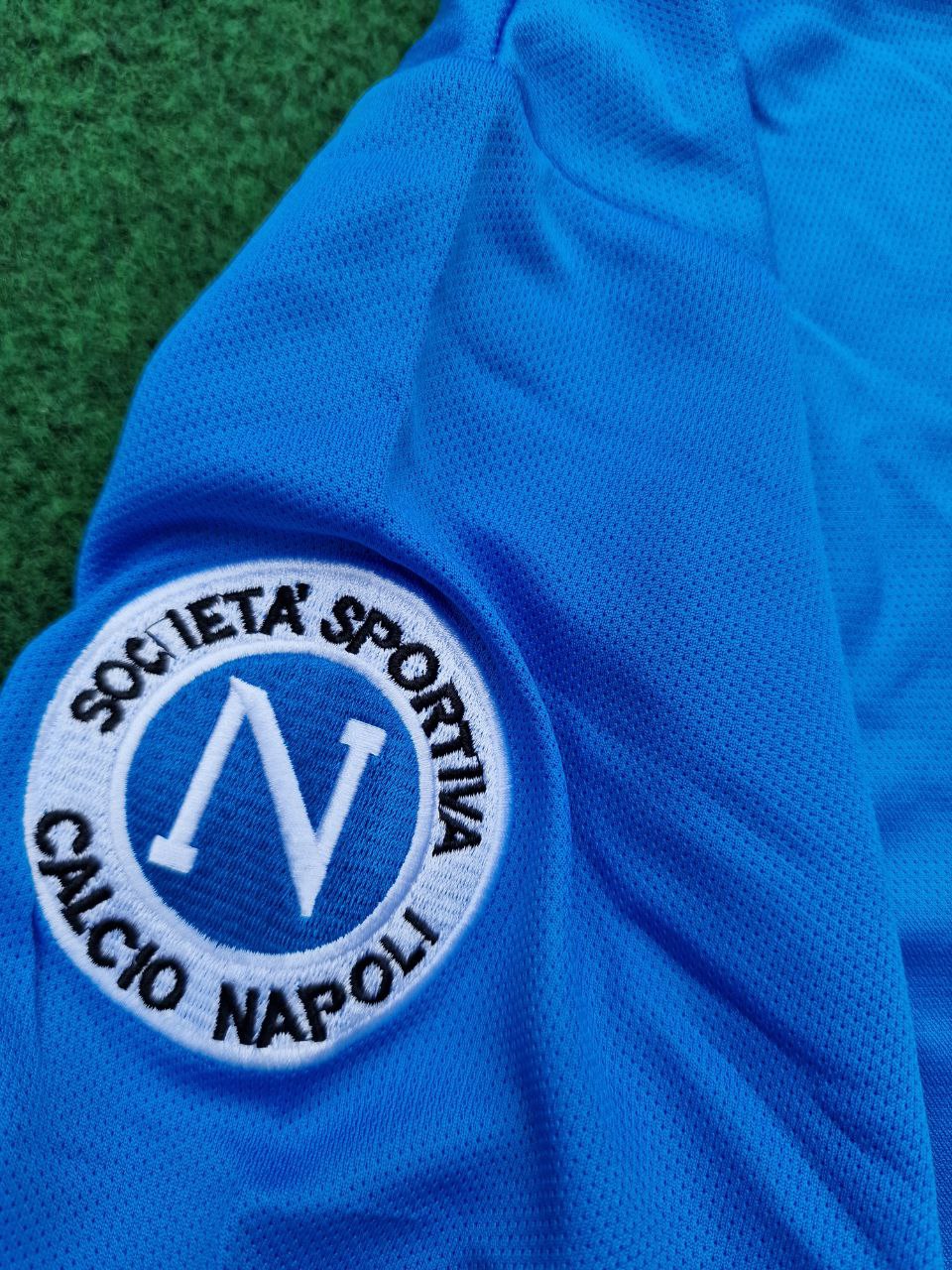 Napoli Retro Diego Armando Maradona Vintage Kollarinda Arma Football Maillot Maglia Jersey Trikot
