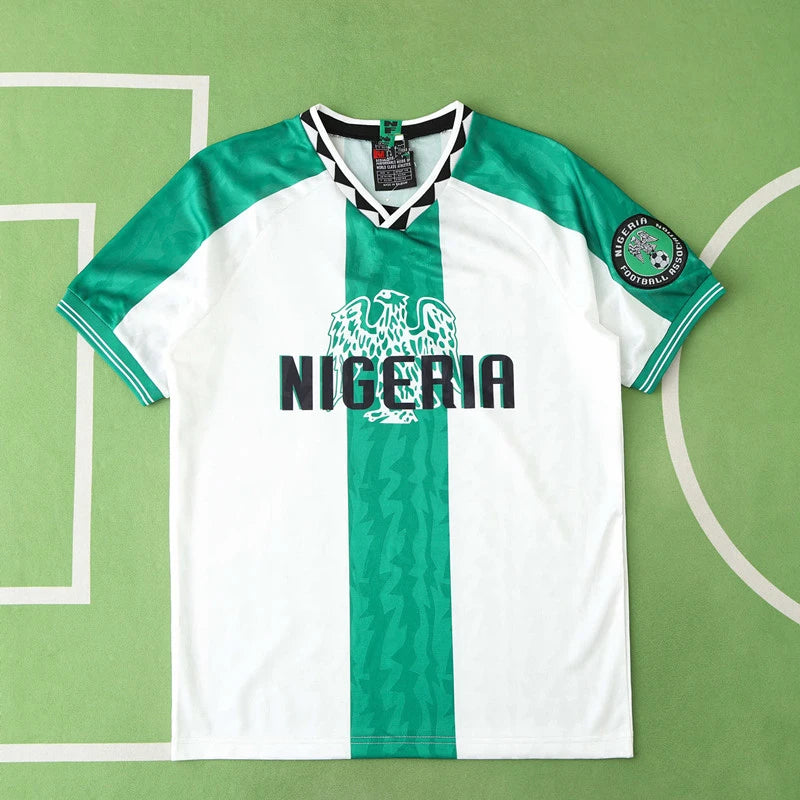Nigeria 1996 Season Away Retro Jersey Trikot Soccer Shirt