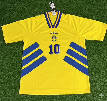 Zlatan Ibrahimovic Sweden Retro Football Jersey Kit