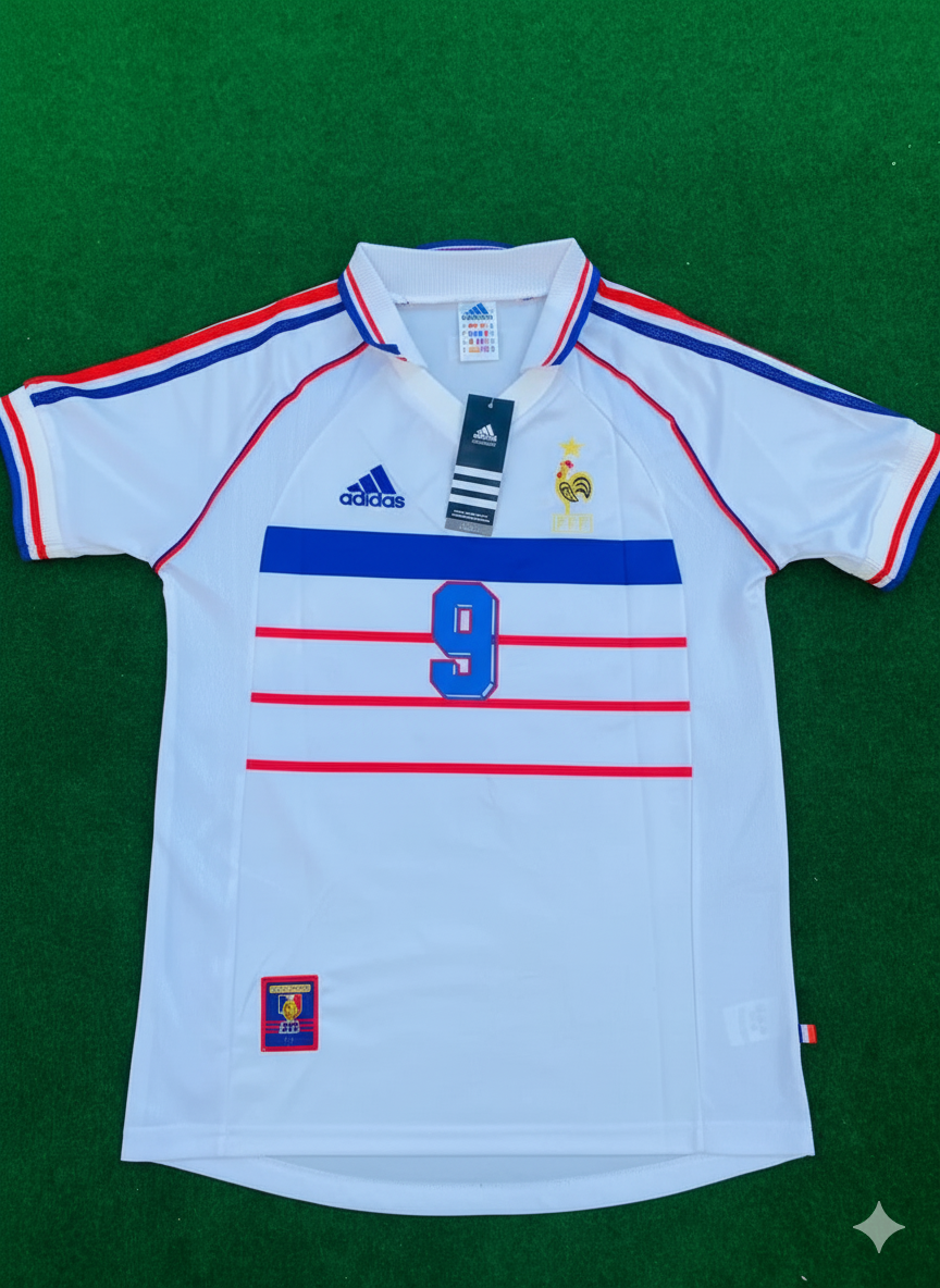 Nicolas Anelka France 1998 World Cup Retro Jersey Maillot Trikot