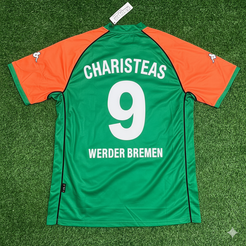 Angelos Charisteas Werder Bremen Retro Heimtrikot | Retro Kit | Trikot Soccer Shirt
