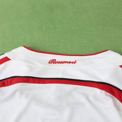 A.C. Milan 06/07 Away White Retro Jersey Trikot Soccer Shirt