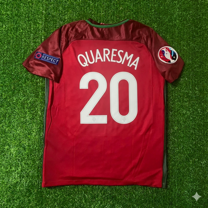 Ricardo Quaresma Portugal EURO 2016 Final Retro Jersey Trikot Maglia