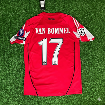 Mark van Bommel Bayern Munich 2010/11 Home Jersey Trikot