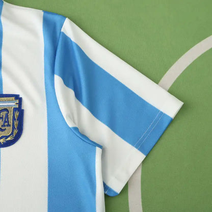 Argentina 1986 Season Home Retro Jersey Trikot Soccer Shirt