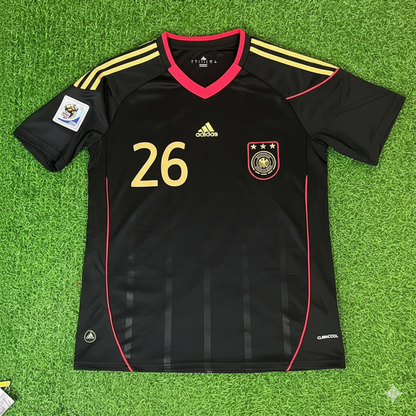 Toni Kroos - Germany Deutschland 2010 World Cup Black Jersey Trikot
