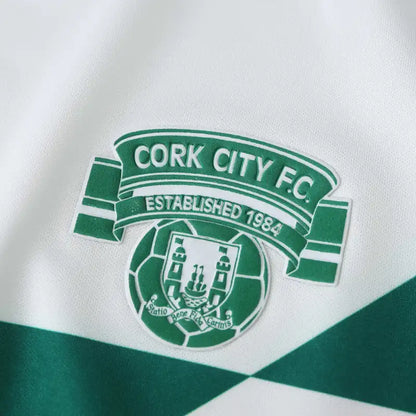Cork City F.C 88/89 Season White Home Retro Jersey Trikot Soccer Shirt