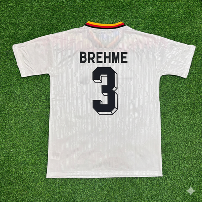 Andreas Brehme Deutschland 1994 Weltmeisterschaft Retro Football Jersey Kit