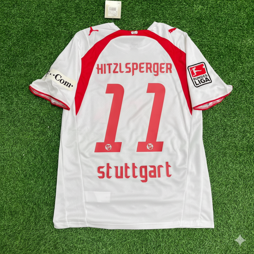 Thomas Hitzlsperger VfB Stuttgart 2006-07 Heimtrikot Retro Football Jersey Kit